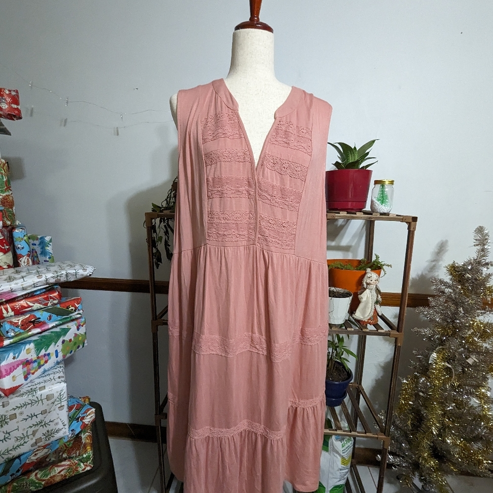Knox Rose XXL Sleeveless Knee Length Dress, NWT